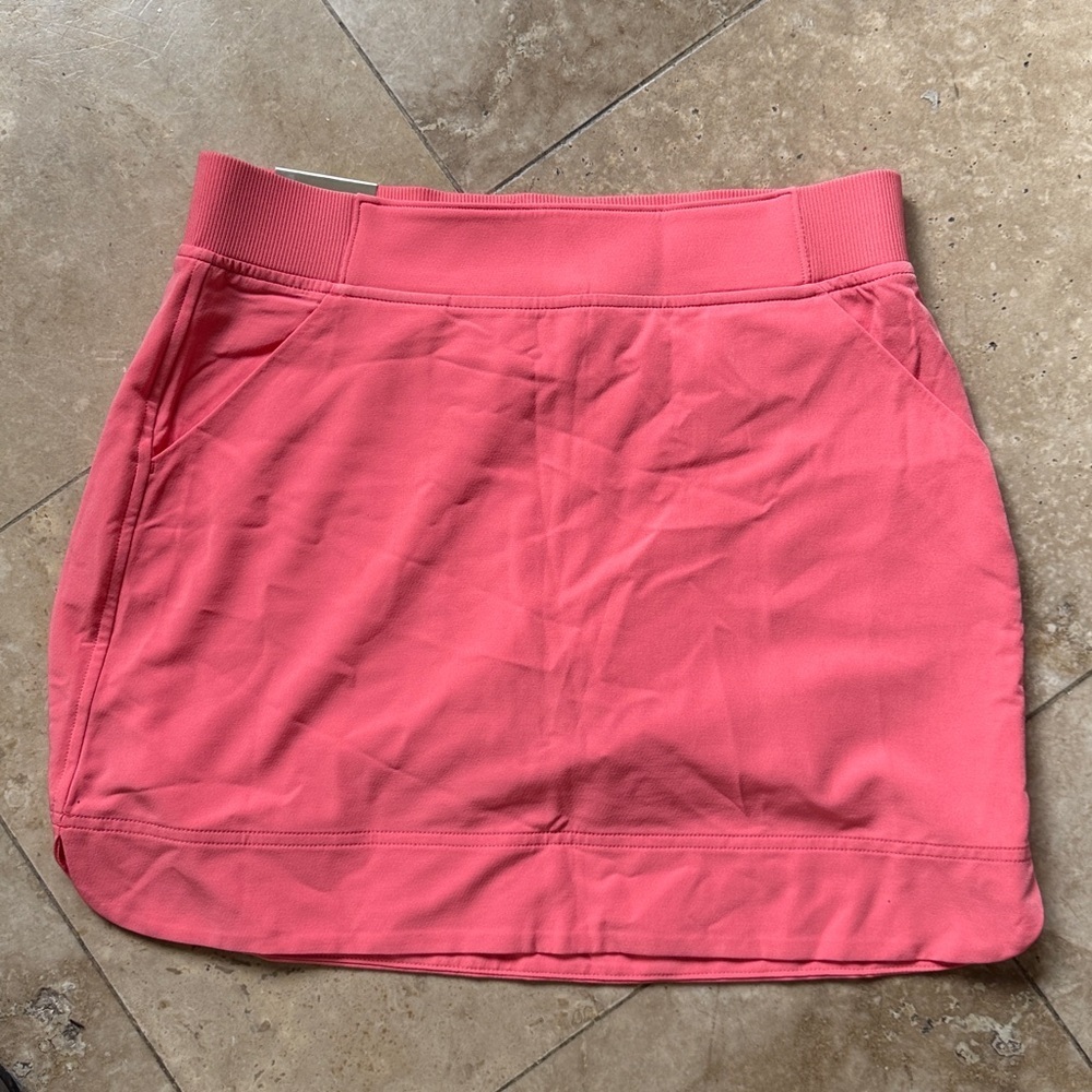 SKORT  small coral in color NWT 32° cool brand great for summer - Picture 8 of 8